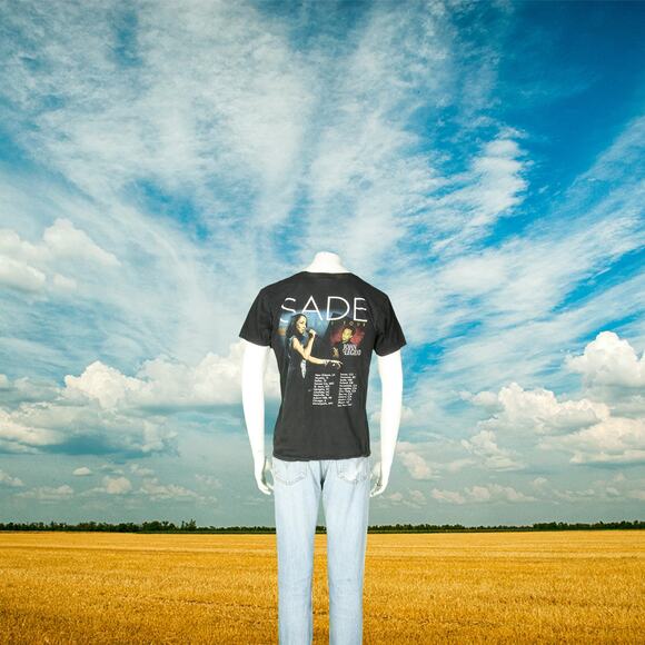 Y2K Vintage Sade 2011 Tour John Legend Vintage Rap T Shirt Tee M - Picture 4 of 5